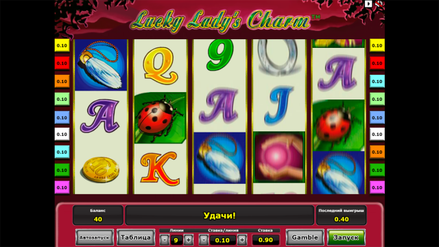 Lucky Lady’s Charm